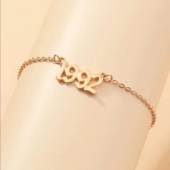 LAST ONE 1992 Birth Year Anklet or Bracelet - Picture 2 of 4